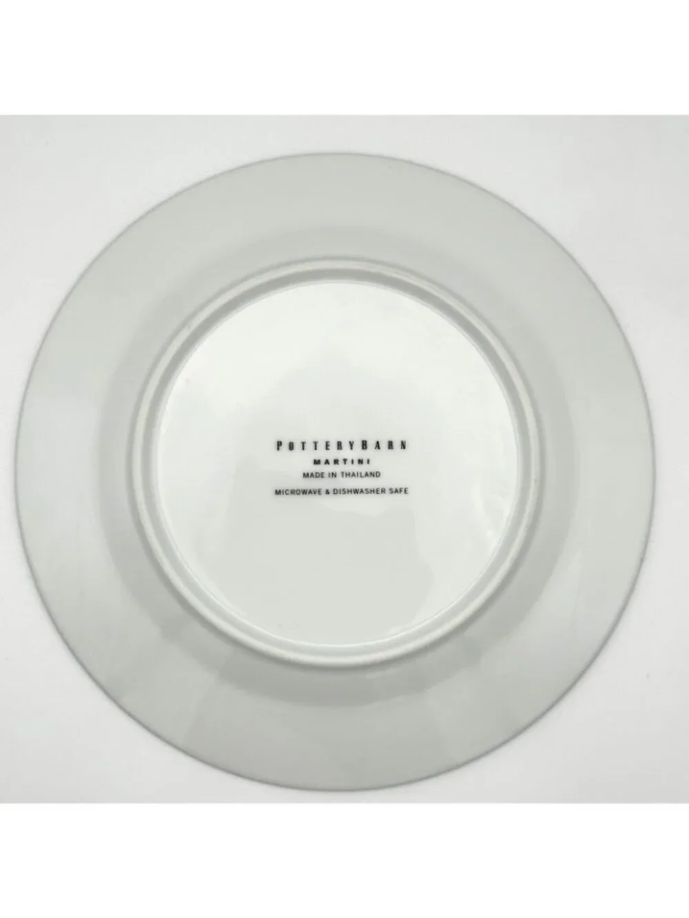 Pottery Barn Cosmopolitan Martini Plate Cocktails Drinks Side Appetizer Desert